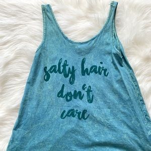Salty Hair Don’t Care Top